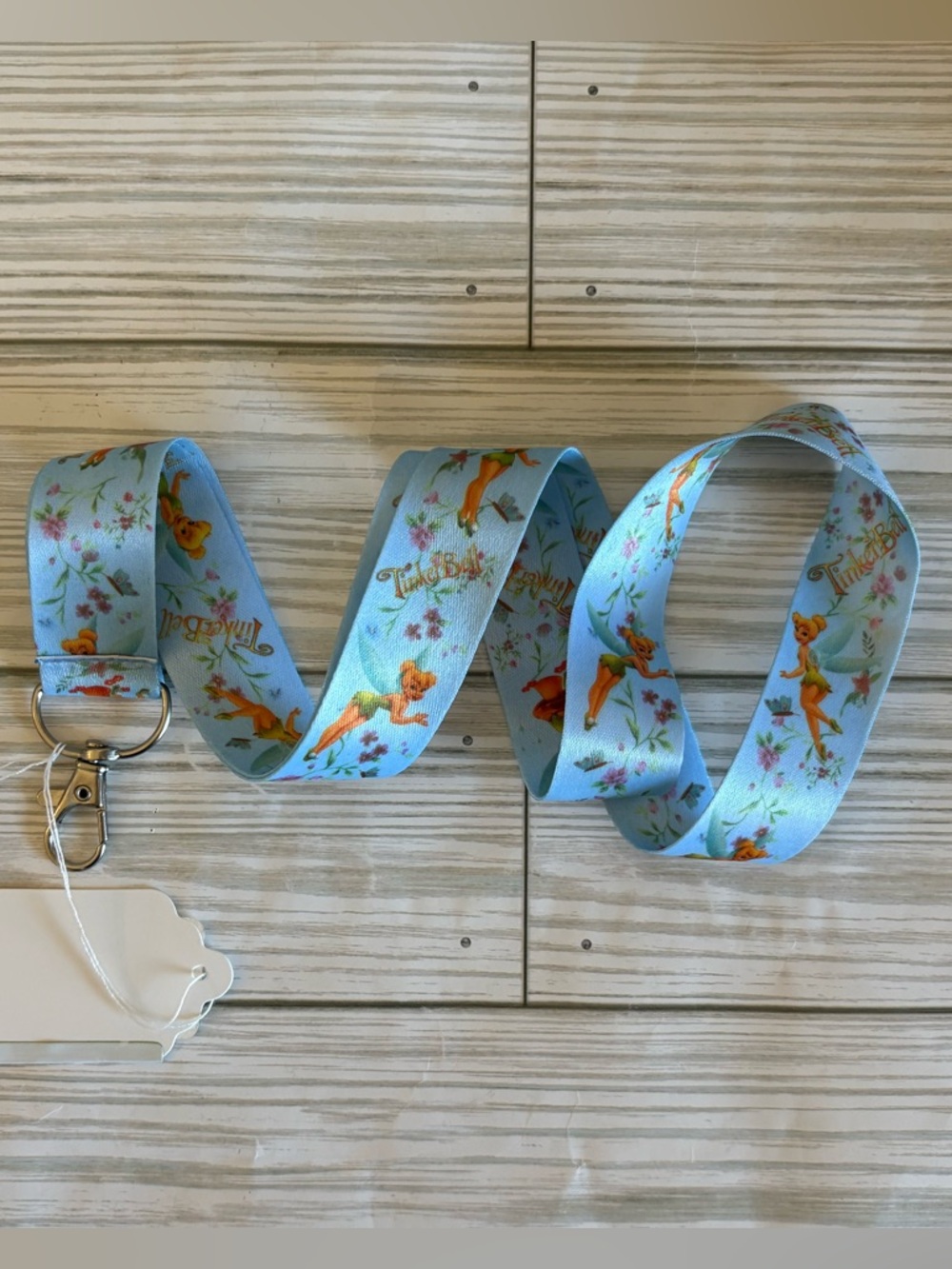 🧚🏻‍♂️Disney Tinker Bell Blue Character Lanyard